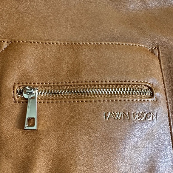 Fawn Mini Diaper Bag- Brown - Picture 4 of 5